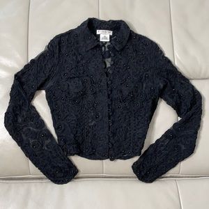 Bebe beaded jacket